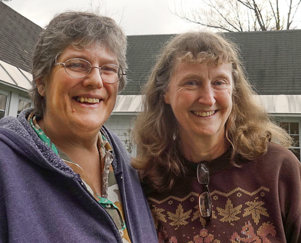 Rosemary Wesel and Jane 