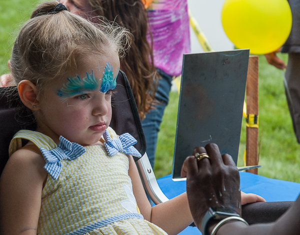 First time face painting