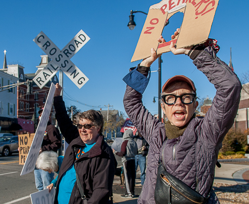 Standout at Peabody Square. Jane Dye and Sarah Dooling