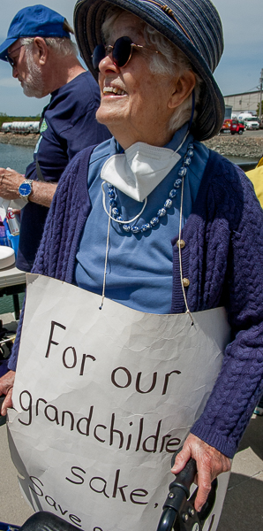 We wear our beliefs on our placards