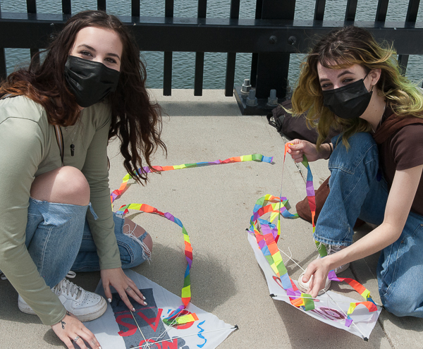 We make our own kites