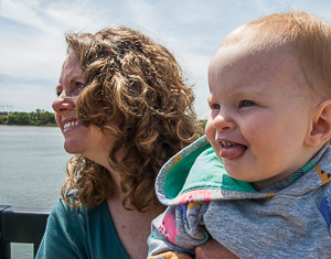 Bonnie Bain and her daughter, Peyton Massie, face the future.