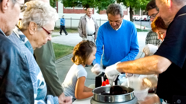 Music is best when ice cream is served during intermission