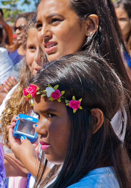 At the international festival