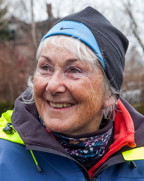 Woman smiling