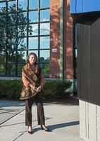 Tracy Valletti at Offices of Peabody Municipal Light Plant