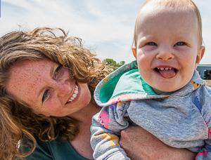 Bonnie Bain and her daughter, Peyton Massie