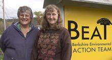 Rosemary Wessel and Jane Winn, BEAT sign